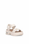 26Y440-1 Women's Flat Sandals Beige - 2