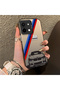 Vivo Y28 Compatible Silicone Edge Hard Back Anti-Fall Bmw Patterned Phone Case