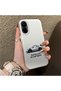 Realme 12 Lite Compatible Silicone Edge Hard Back Case Mercedes Patterned Couple Phone Case - 3