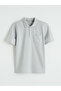 Nevavm Polo Collar Pique Men's T-Shirt with Difference - 5