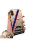 iPhone XS Max Compatible Silicone Edge Hard Back Anti-Fall Bmw Patterned Phone Case - 3