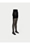 Two Mt Shop Quality Lcw Dream Black Plain Women's Pantyhose - 3