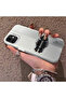 iPhone 12 Mini Compatible Silicone Edge Hard Back Anti-Fall Phone Case Classic Car - 2