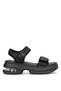 26Y440-1 Women's Flat Sandals Black