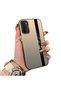 Oppo A55 5g Compatible Silicone Edge Hard Back Anti-Fall Phone Case Amg Patterned - 3
