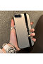iPhone 8 Plus Compatible Silicone Edge Hard Back Anti-Fall Phone Case Amg Patterned