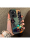 Vivo Y16 Compatible Sport Car Silicone Edge Hard Back Anti-Fall Phone Case