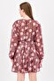 Women Floral Print Mini Dress, Multicolor - 2