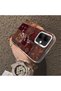 Tecno Spark Go 2 Compatible Silicone Edge Hard Back Anti-Fall Phone Case Vintage Patterned - 3