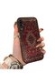 Samsung Galaxy A50 Compatible Kilim Rug Patterned Silicone Edge Hard Back Anti-Fall Phone Case - 3