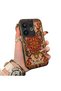 Vivo X200 Fe Compatible Silicone Edge Hard Back Anti-Fall Phone Case Vintage Rug Patterned - 3
