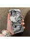 Samsung Galaxy A50 Compatible Silicone Edge Hard Back Anti-Fall Phone Case Dragon Patterned
