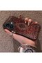 iPhone 16 Plus Compatible Kilim Rug Patterned Silicone Edge Hard Back Anti-Fall Phone Case - 2