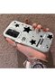 Samsung Galaxy A26 Compatible Stars Patterned Silicone Edge Hard Back Anti-Fall Phone Case - 2