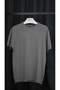 Men's Striped Knitwear T-Shirt