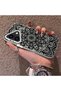 iPhone 16 Plus Compatible Silicone Edge Hard Back Anti-Fall Phone Case Vintage Rug Patterned - 2