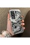Vivo Y19S Compatible Silicone Edge Hard Back Anti-Fall Phone Case Dragon Patterned