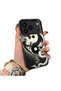 iPhone 17/18 Pro Compatible Silicone Edge Hard Back Anti-Fall Phone Case Dragon Pattern - 3