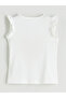 Sparkling Choices Zero Roba Collar Printed Flounced Girls' Undershirt from Shining Store - 2