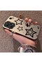 Redmi Note 12 Pro 5g Compatible Silicone Edge Hard Back Anti-Fall Phone Case Stars Patterned - 2