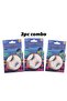 3-Piece Faux Mink Eyelashes Wispy Flared Volume Lightweight Reusable Lash Set A08