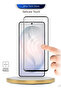 Samsung Galaxy S26 Ultra 5G 2026 Premium Edge-Pro Series Full Cover Tempered Glass Clear/Black - 4