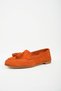 Women's Genuine Leather Tasseled Casual Stylish and Comfortable Ballet Flats - 4
