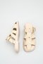 Women's Skin Skin Buckle Detail Flat Sole Slipper - 3