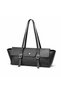 Women's Padded Shoulder Bag with Buckle Accessories Bag Si Size 36X13 cm - 3