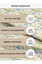 100% Cotton Ranforce Fabric 100X240 cm 120 G/M² Digital Printing Premium Patchwork and Sewing - 7