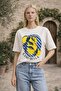 New season ciao bella - amalfi lemon premium t-shirt - ecru - m - 2