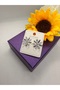 Zircon Stone Daisy Flower Model Steel Earrings