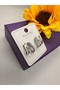 Zircon Stone Snake Model Steel Earrings - 3