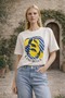 New season ciao bella - amalfi lemon premium t-shirt - ecru - m