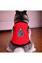 Red Hello Dog Tshirt Dog Outfit (100% Cotton Combed Cotton) Small and Large Breeds