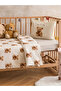 Ecru Teddy Bear Printed Baby Duvet Cover Set