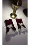 Vintage Inspired Ribbon-Decorated Hand-Knitted Gloves - 3