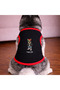 Black Thug Life Dog Tshirt Dog Outfit (100% Cotton Combed Cotton) Small and Large Breeds