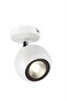 Gu10 White Single Globe Movable Led Spotlight Ceiling Chandelier Wall Sconce Os Ram Energy Saving Led Bulb - 2