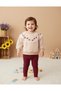 Eid Seasonal Baby Girl's Set with Tights, Rose Embroidered Dant, Lace Pieces, Tulle, Tulle 9-12-18-24 Months Set