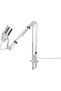 Microfon Radium 251, Wired, USB-C (Alb) - 2