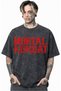 Mortal Kombat Anime Series Back Printed Unisex Oversized Vintage Washed T-Shirt - 4