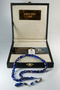 Golden Rosary - with Gold Particles - Golden Rosary - Name Can Be Engraved on the Outside, with a Square Box - 3