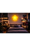 مصباح حائط LED على شكل زهرة 28x28x5 - 3