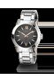 Mens Silver Tone Analog Watch - 4