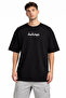 Men's Crew Neck Printed Short Sleeve T-Shirt Streetwear Casual Basic Cotton Pack T-Shirts - Black