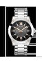 Mens Silver Tone Analog Watch