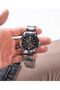 Mens Silver Tone Analog Watch - 6