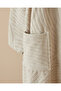 Curve Cotton Bathrobe L-Xl Beige - 3