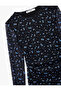 Floral Black Women's Dress 6Wal80071Ik - 5